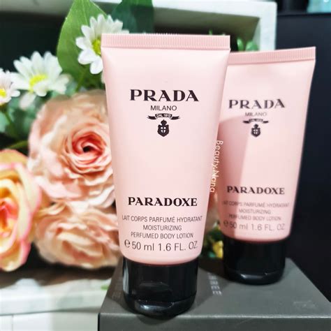 prada paradox body lotion|prada paradoxe perfume price.